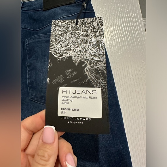 Fit jeans 360 deep indigo size X-Small - Picture 5 of 5